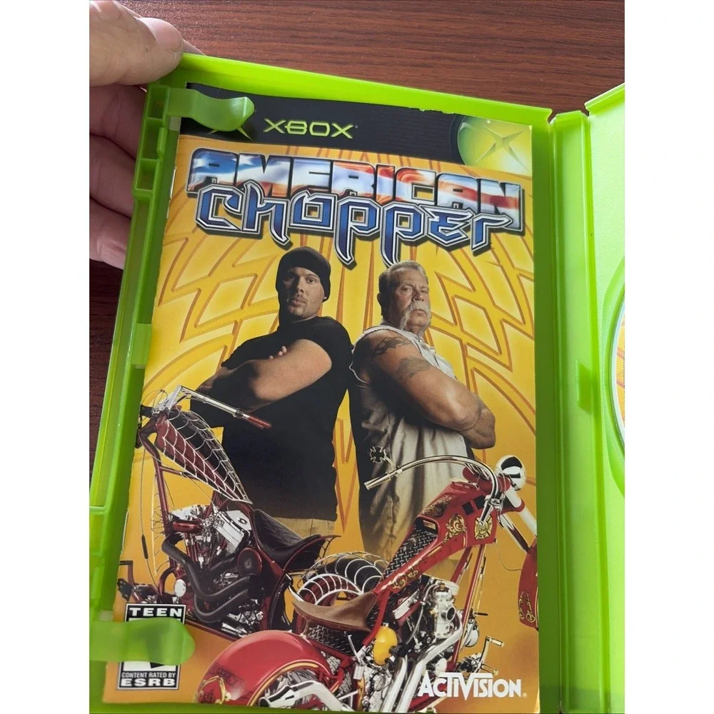 American Chopper (Microsoft Xbox, 2004) Tested Working CIB Video Game Complete